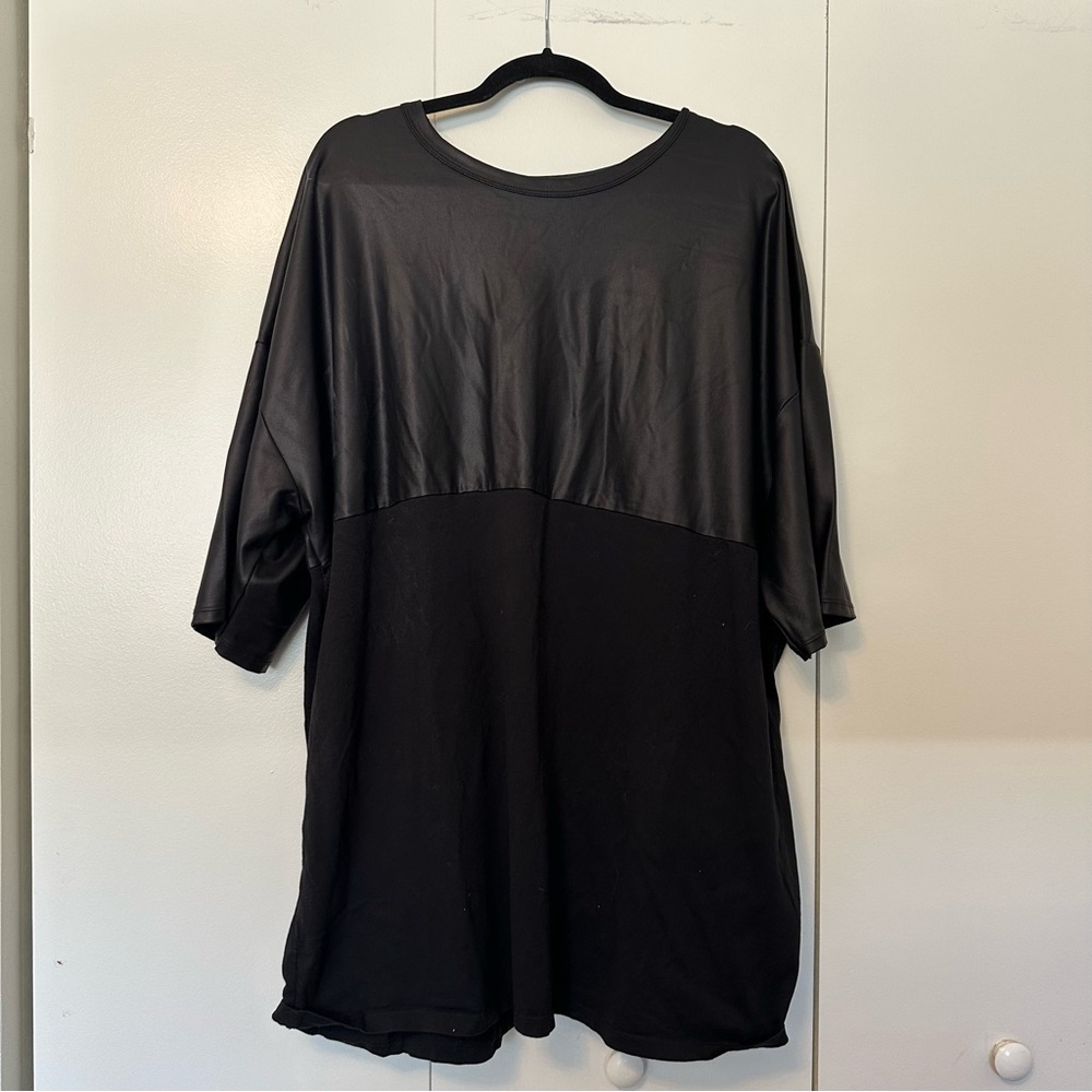 ASOS Black Tunic / Mini Shirt Dress